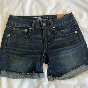 American eagle denim shorts